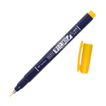 TOMBOW FUDENOSUKE BRUSH PEN HARD YELLOW