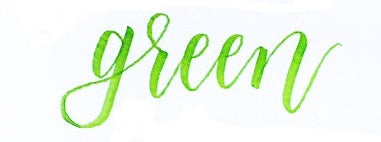 Tombow Fudenosuke Brush Pen Hard Green