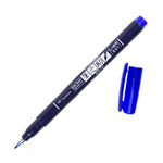 TOMBOW FUDENOSUKE BRUSH PEN HARD BLUE