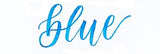 Tombow Fudenosuke Brush Pen Hard Blue