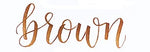 TOMBOW FUDENOSUKE BRUSH PEN HARD BROWN