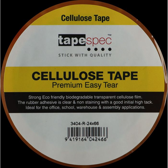 TapeSpec Cellulose Tape Clear