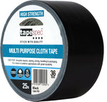 TapeSpec Multi-Purpose Cloth Tape Black