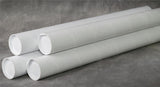 Mailing Tube With End Caps White 102x900mm