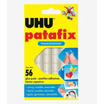 UHU PATAFIX PADS TRANSPARENT PACKET 56
