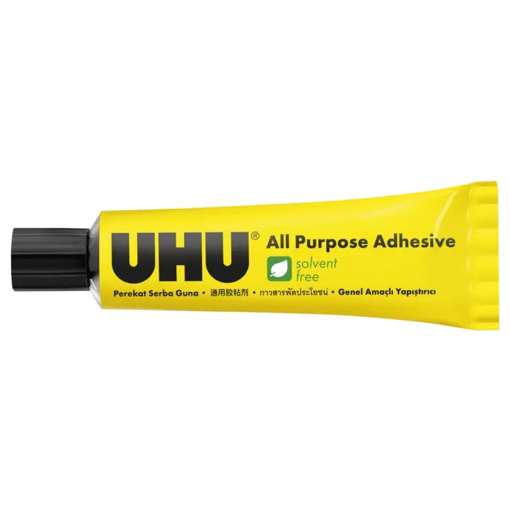 UHU ALL PURPOSE GLUE SOLVENT FREE 33ML