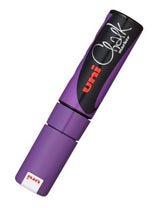 Uni Chalk Marker Violet 8.0mm