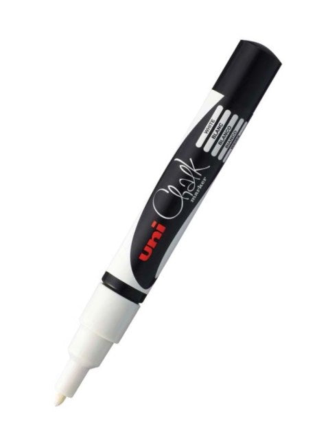 Uni Chalk Marker White 0.9-1.3mm