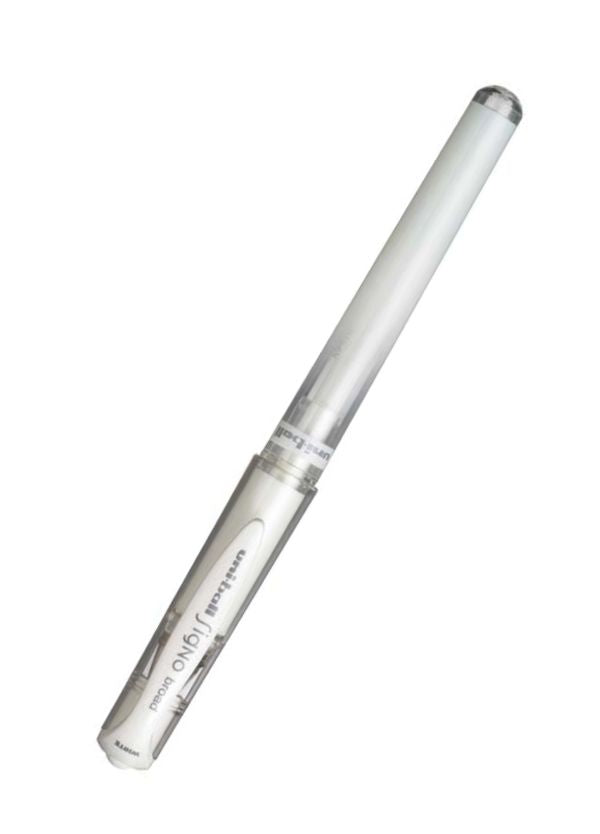 Uni Uni-Ball Signo Rollerball Gel Pen White 1.0mm
