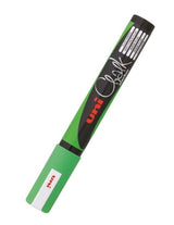 Uni Chalk Marker Fluoro Green 1.8-2.5mm