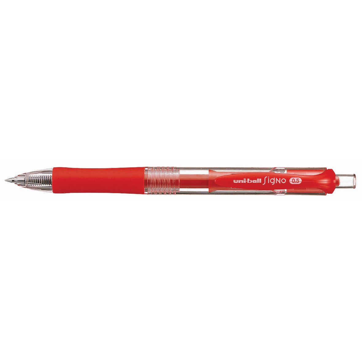 UNI UNI-BALL SIGNO ROLLERBALL RETRACTABLE GEL PEN RED