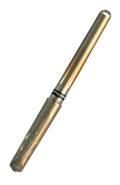 Uni Uni-Ball Signo Rollerball Gel Pen  Metallic Gold 1mm