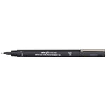 Product image for Uni Pin Fineline Permanent Pen Black