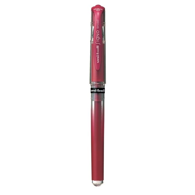 Uni Uni-Ball Signo Rollerball Gel Pen  Metallic Red 1mm