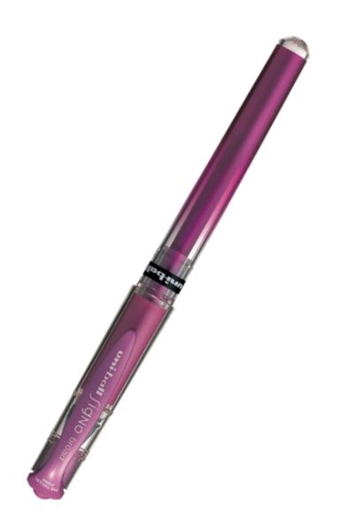 Uni Uni-Ball Signo Rollerball Gel Pen  Metallic Pink 1mm