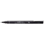 Product image for Uni Pin Fineline Permanent Pen Black