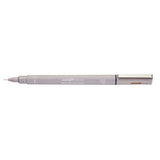 Uni Pin Fineline Permanent Pen Light Grey 0.1mm