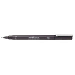 Uni Pin Fineline Permanent Pen Dark Grey 0.5mm
