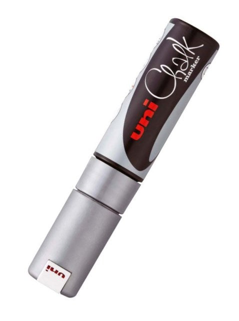 Uni Chalk Marker Silver 8.0mm