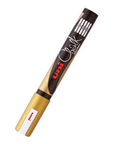 Uni Chalk Marker Gold 1.8-2.5mm