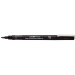 Product image for Uni Pin Fineline Permanent Pen Black