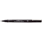 Product image for Uni Pin Fineline Permanent Pen Black