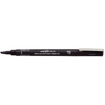 Product image for Uni Pin Fineline Permanent Pen Black