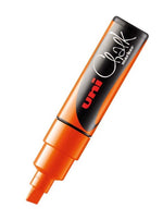 Uni Chalk Marker Fluoro Orange 8.0mm