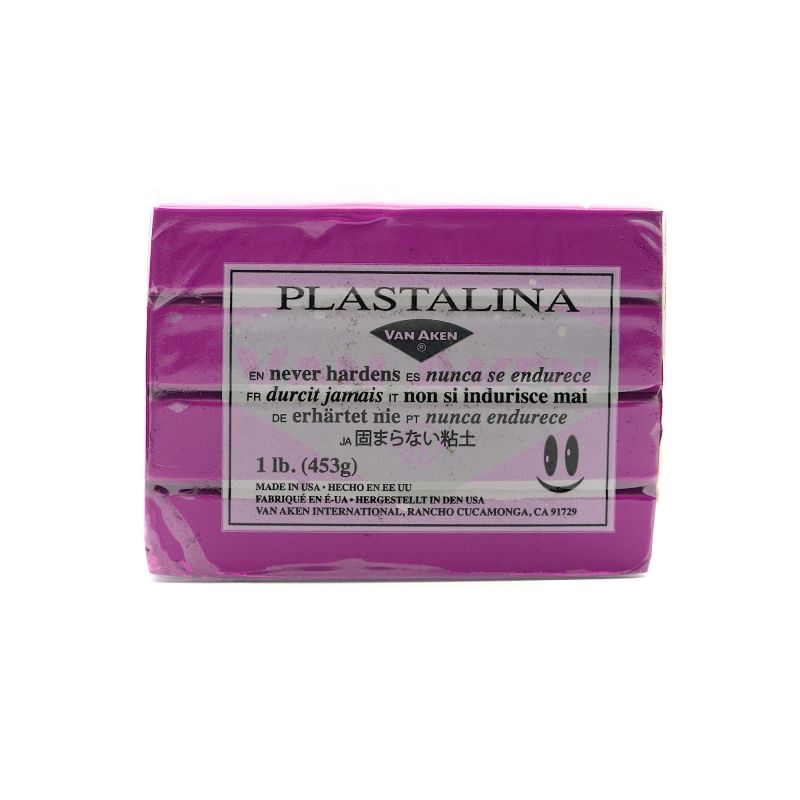 Van Aken Plastalina Modelling Clay Magenta