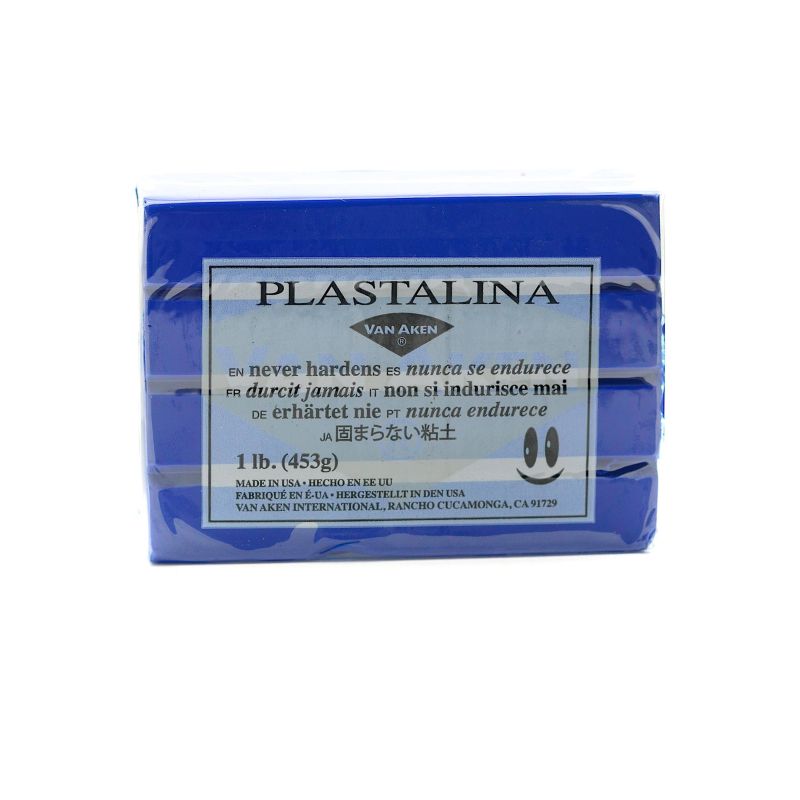 Van Aken Plastalina Modelling Clay Ultra Blue 453g