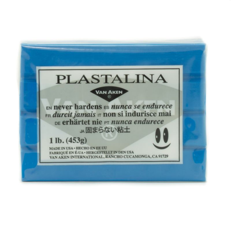 Van Aken Plastalina Modelling Clay Turquoise 453g