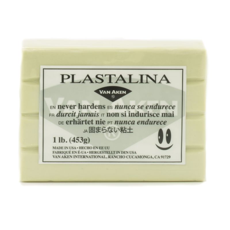 Van Aken Plastalina Modelling Clay Ivory 453g