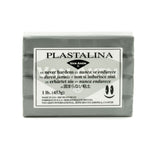 Van Aken Plastalina Modelling Clay Silver-Gray 453g
