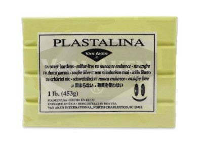 Van Aken Plastalina Modelling Clay Pastel Yellow 453g