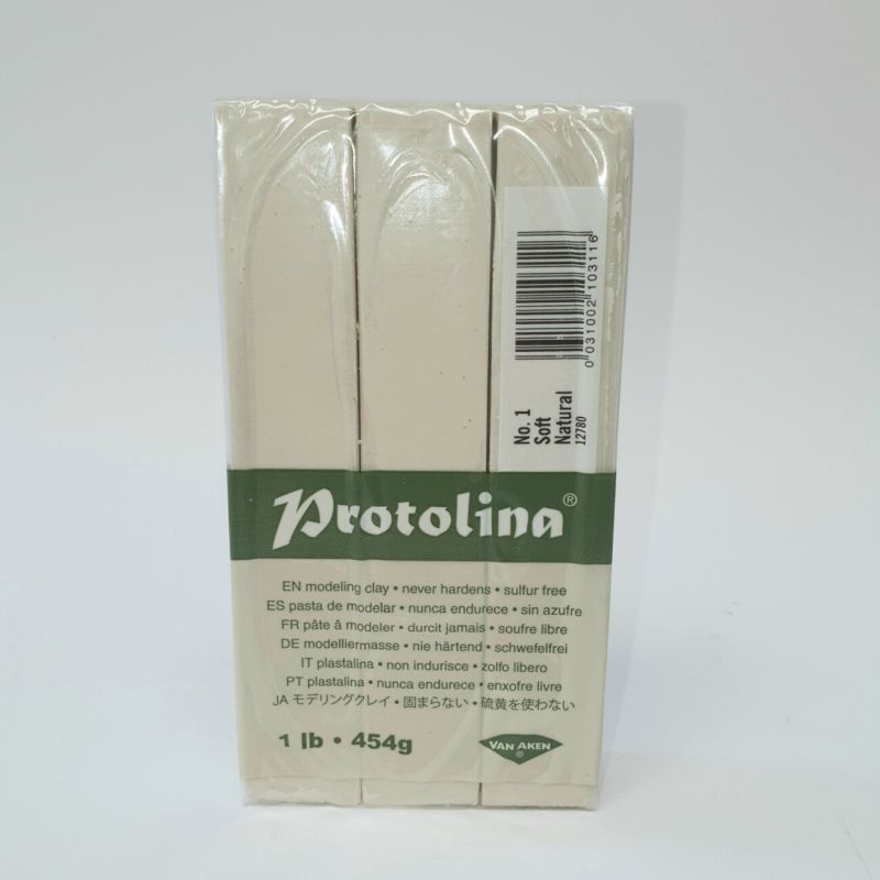 Van Aken Natural Protonlina Modelling Clay Soft 453g