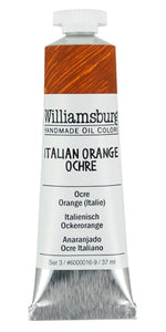Williamsburg Oil Paint Italian Orange Ochre 37ml