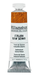 Williamsburg Oil Paint Italian Raw Sienna 37ml