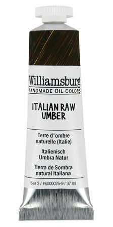 Williamsburg Oil Paint Italian Raw Umber