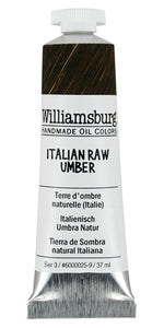 Williamsburg Oil Paint Italian Raw Umber