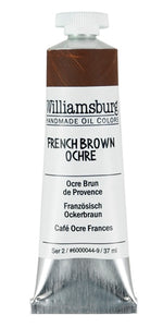 Williamsburg Oil Paint French Brown Ochre 37ml