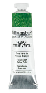 Williamsburg Oil Paint French Terre Verte 37ml