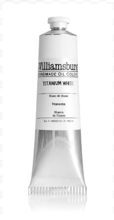 Williamsburg Oil Paint Titanium White 150ml