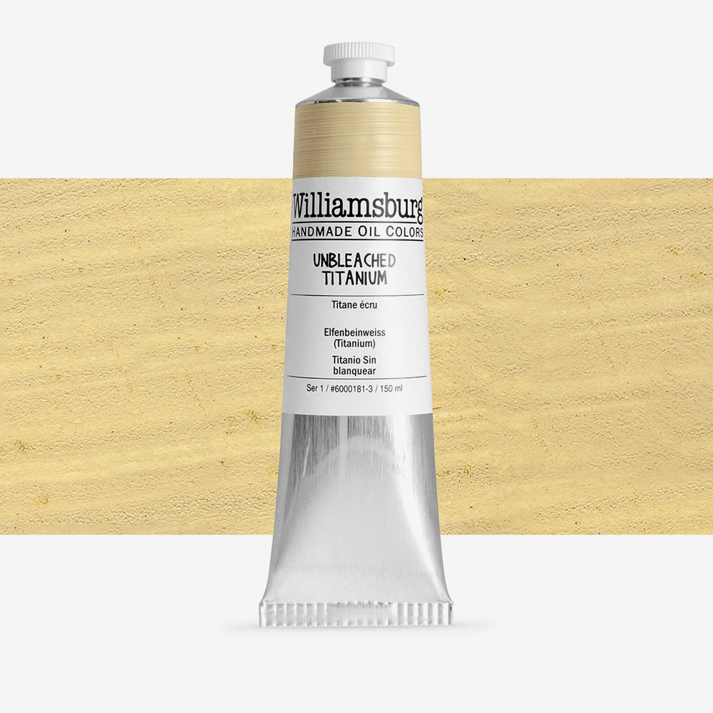 Williamsburg Oil Paint Unbleached Titanium