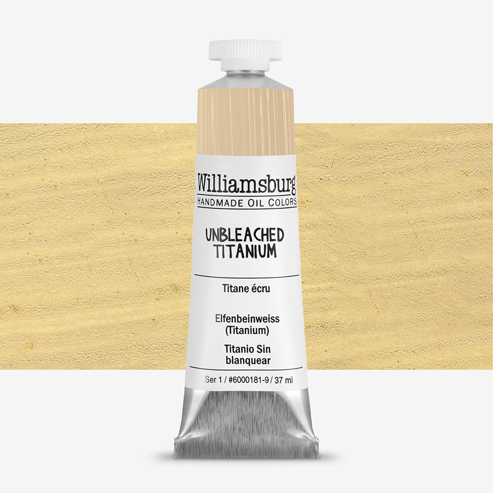 Williamsburg Oil Paint Unbleached Titanium