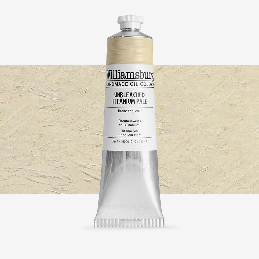 Williamsburg Oil Paint Unbleached Titanium Pale