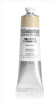 Williamsburg Oil Paint Unbleached Titanium Pale 150ml