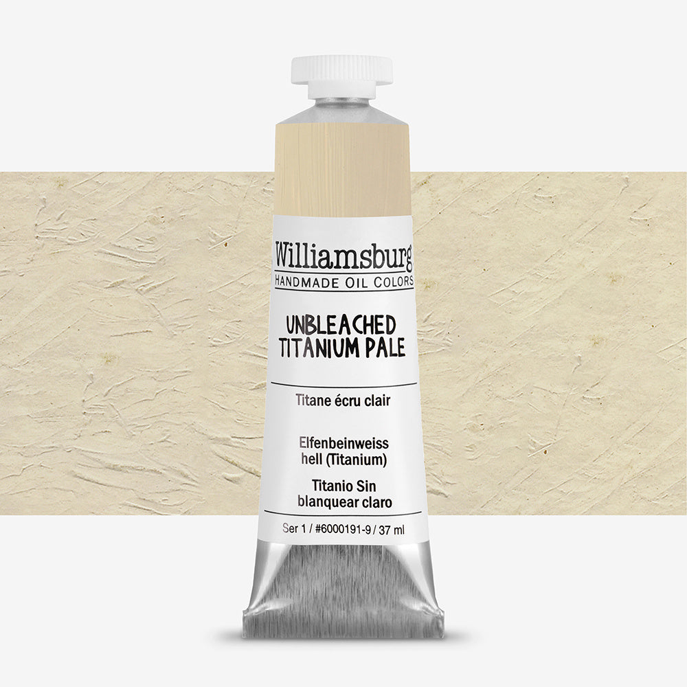 Williamsburg Oil Paint Unbleached Titanium Pale