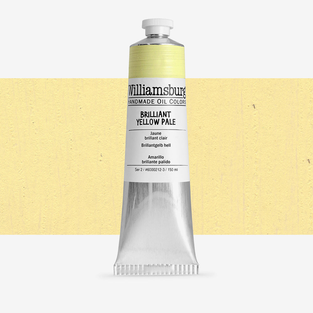Williamsburg Oil Paint Brilliant Yellow Pale