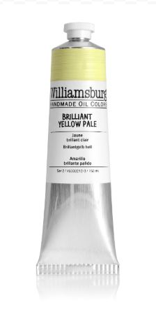 Williamsburg Oil Paint Brilliant Yellow Pale