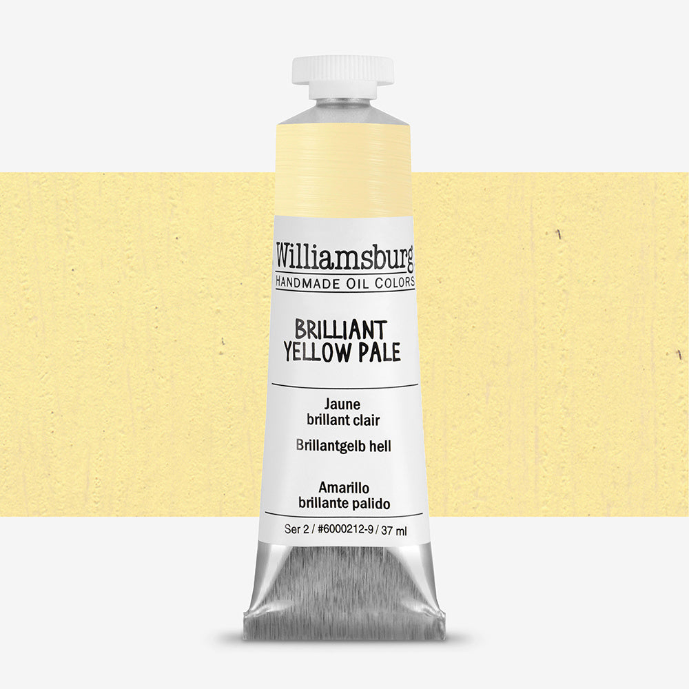 Williamsburg Oil Paint Brilliant Yellow Pale
